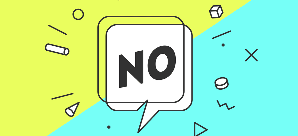 Why do we struggle to say no?
