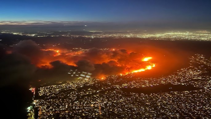 Hollywood Hills Fire